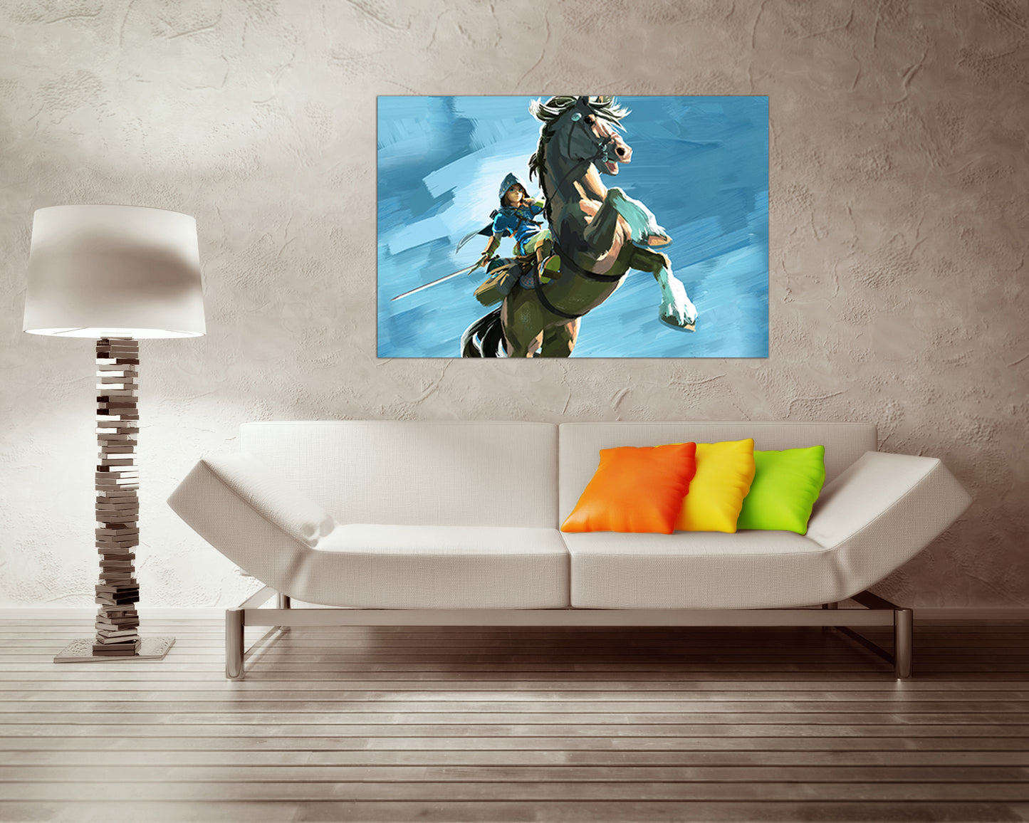 Legend of Zelda canvas Game art works nursery room print ready to hang