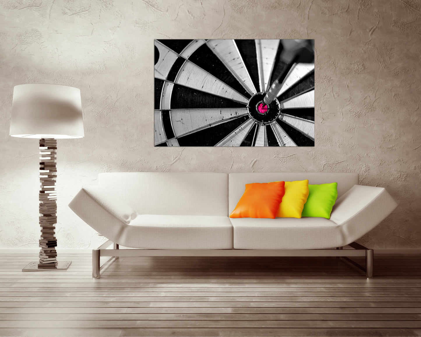 Darts canvas art Games wall print ready to hang