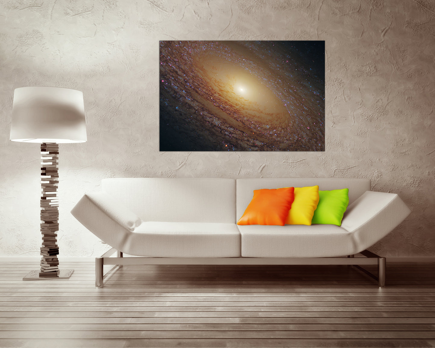 Galaxy canvas set Nebula wall art Outer space print Gift for children decor ready to hang