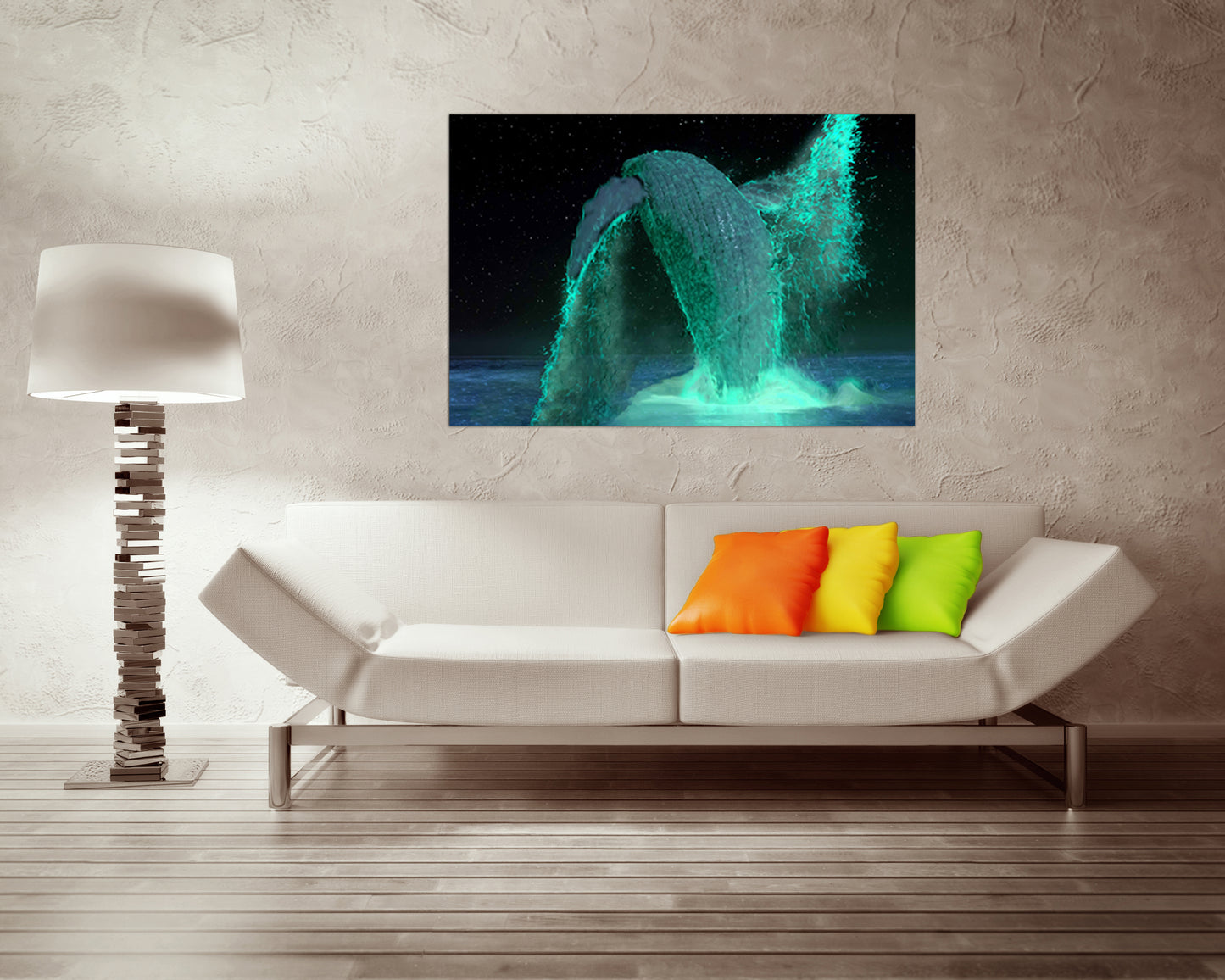 Whale tail canvas Animals decor Sea life art prints Play room picture Ocean artwork Gift sailor