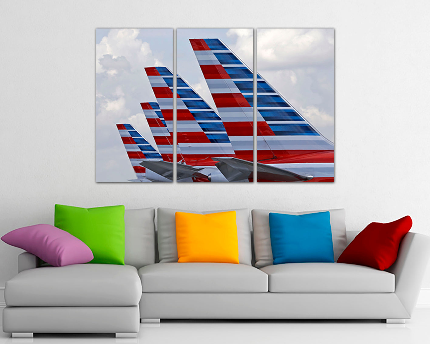 Aircraft canvas Mechanism decor Airplane wall art Engine print