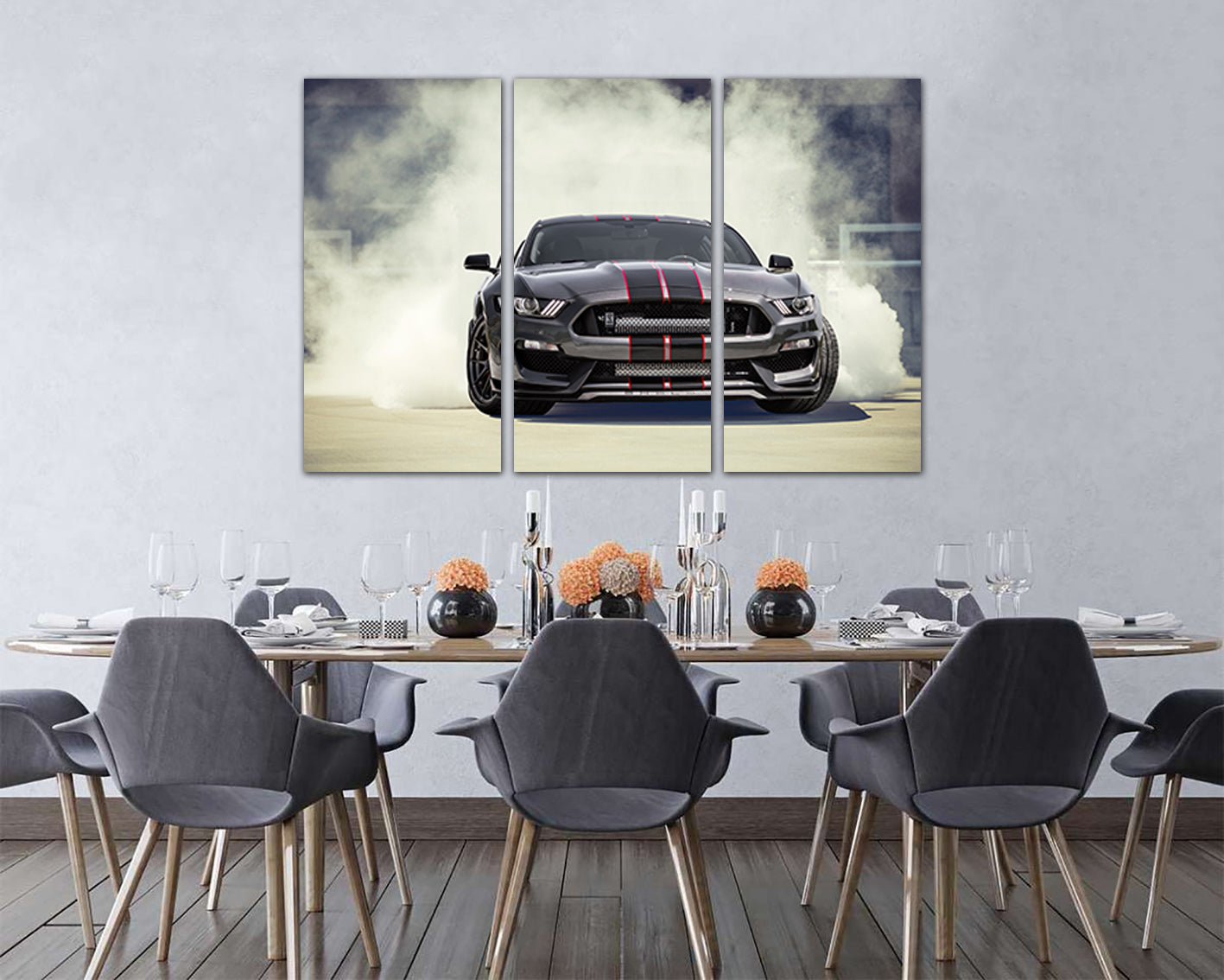 Wall art canvas Sportcar print Mechanism decor Racing art Transport gift