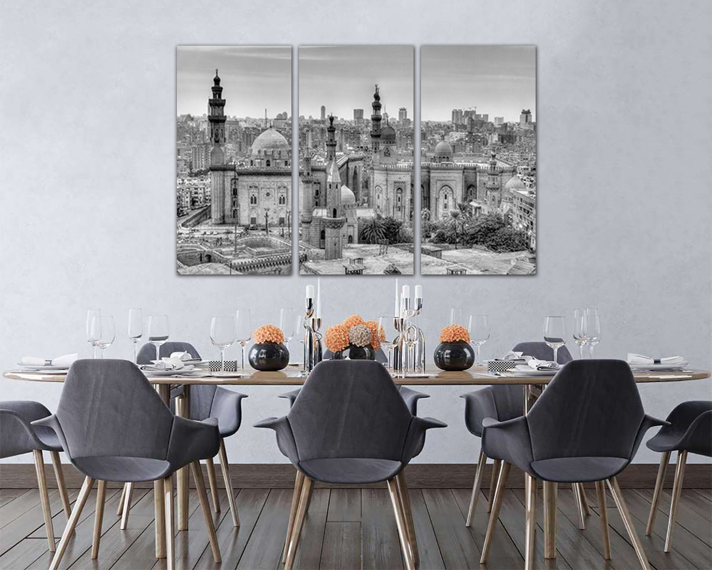 Istanbul wall décor Mosques sultan City art decor Turkish mosque skyline travel canvas