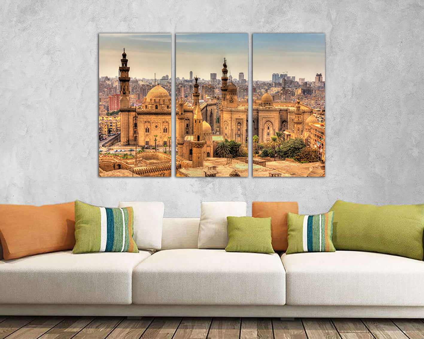 Istanbul wall décor Mosques sultan City art decor Turkish mosque skyline travel canvas