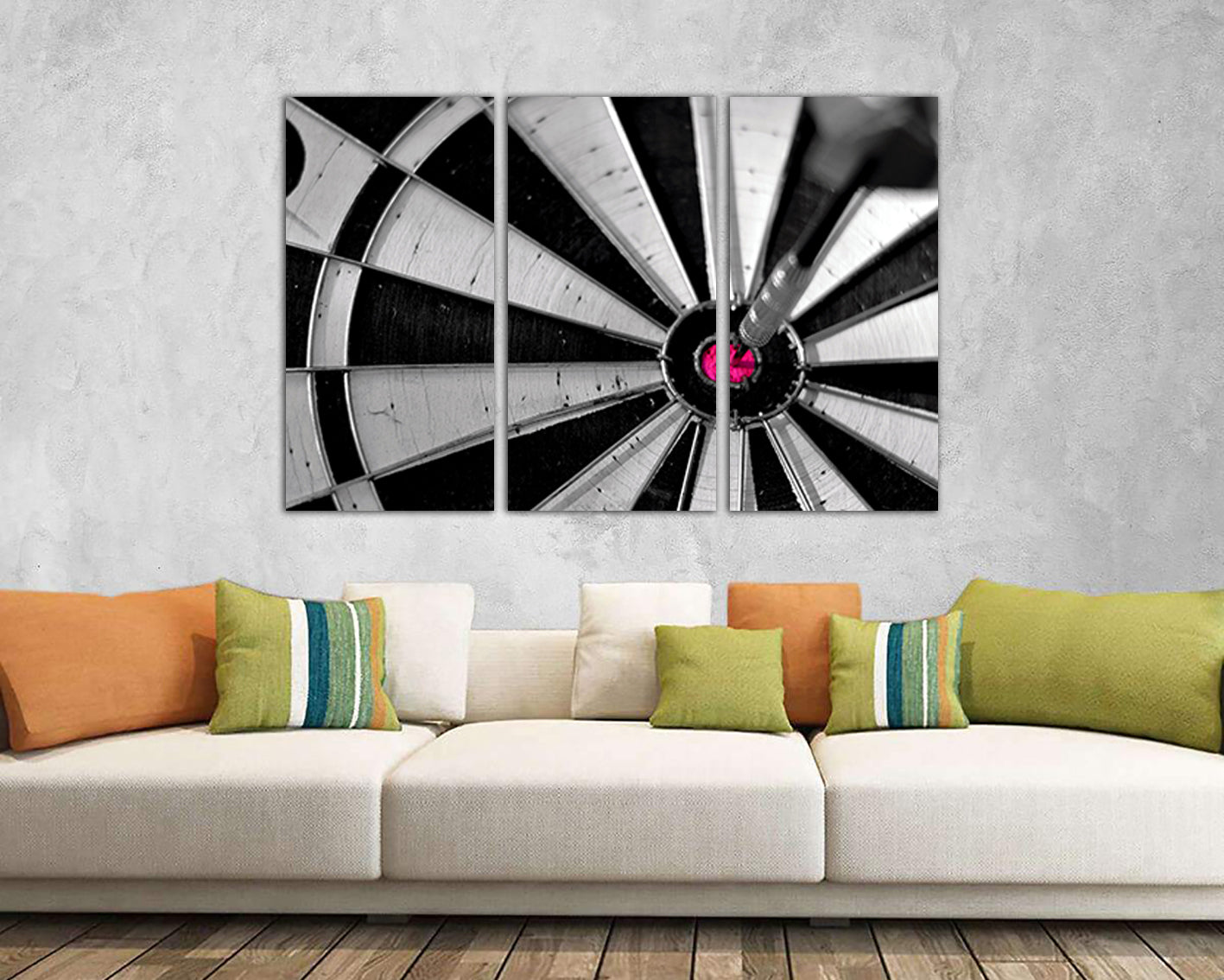 Darts canvas art Games wall print ready to hang