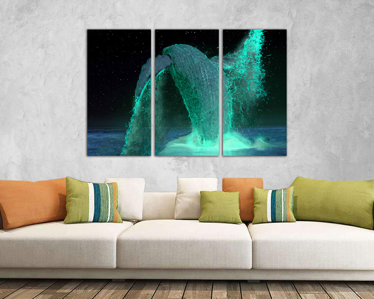 Whale tail canvas Animals decor Sea life art prints Play room picture Ocean artwork Gift sailor