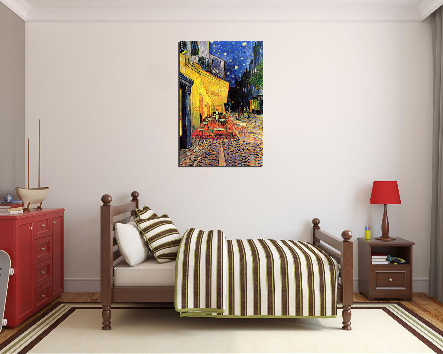 Night terrace Van gogh canvas Café art works ready to hang