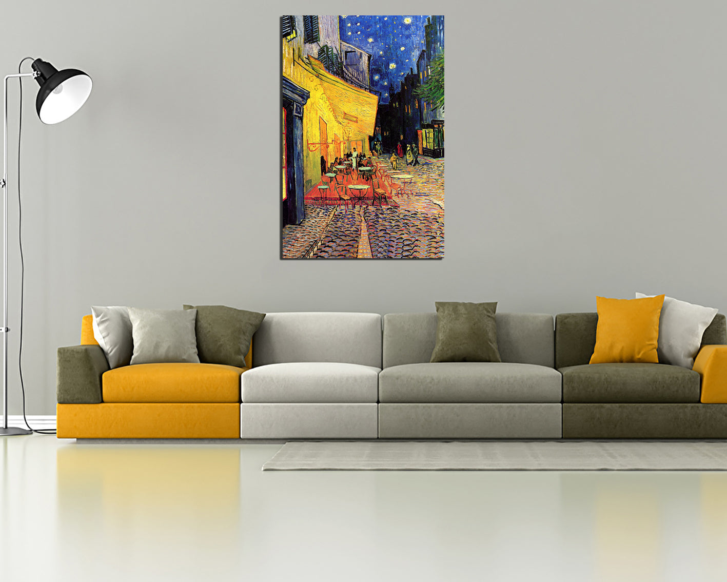 Night terrace Van gogh canvas Café art works ready to hang