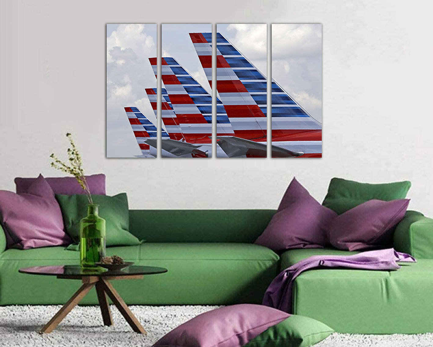 Aircraft canvas Mechanism decor Airplane wall art Engine print