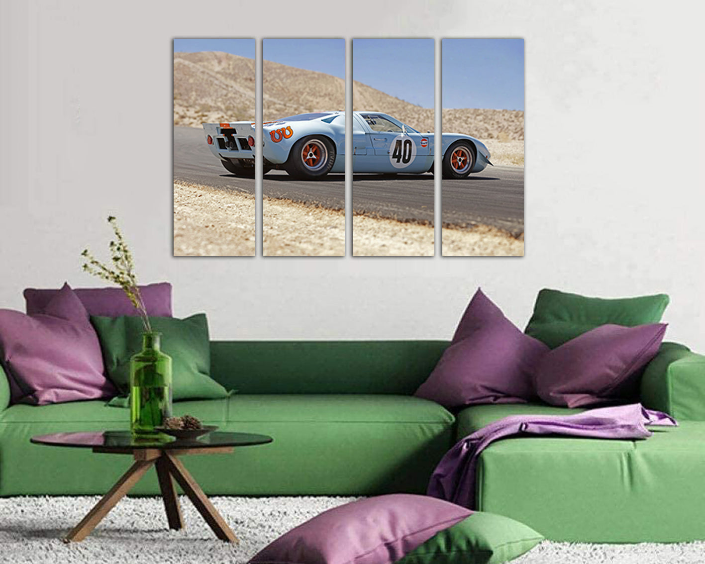 Sports car wall décor Transport print Mechanism photo Racing kids art gift Race car artwork