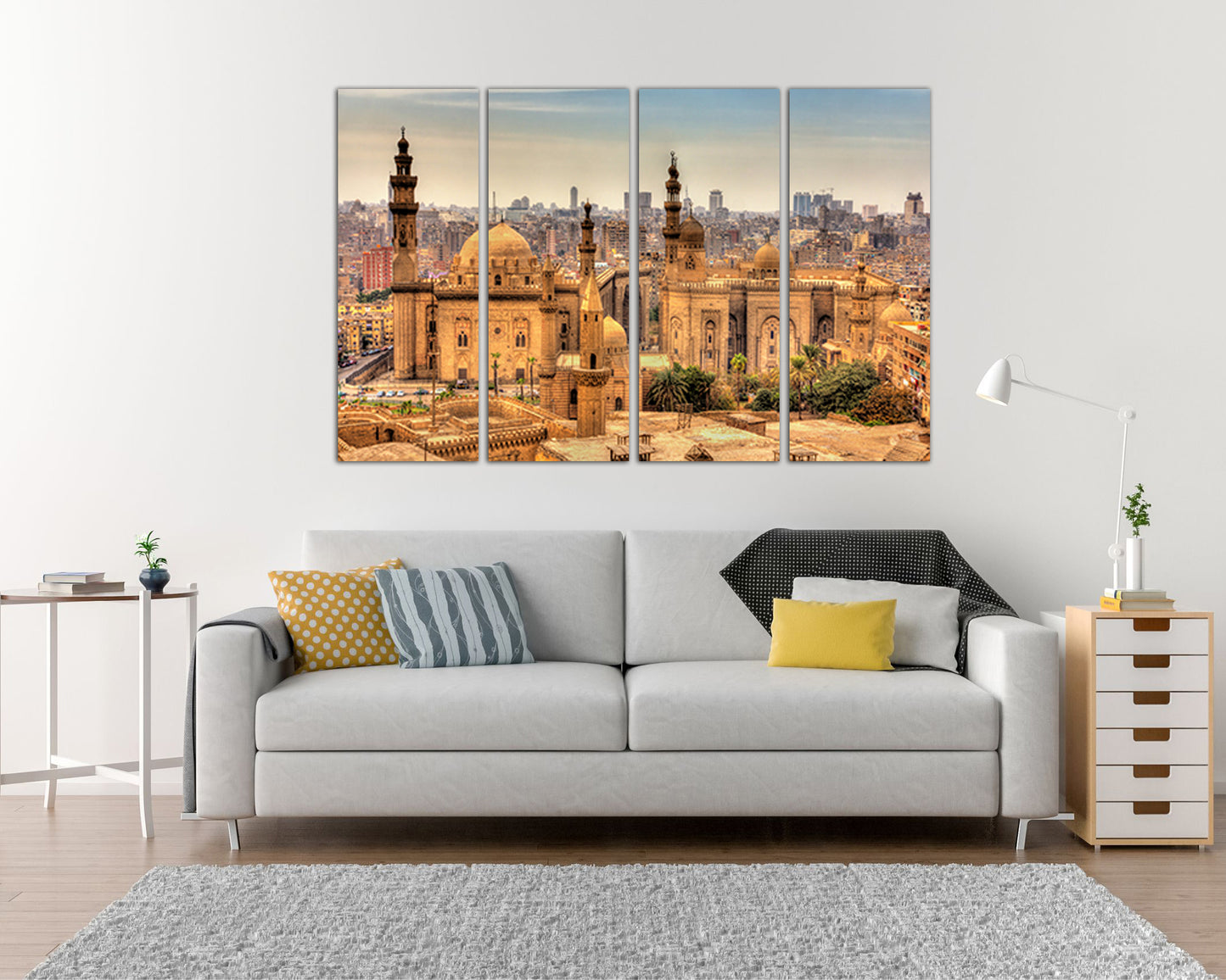 Istanbul wall décor Mosques sultan City art decor Turkish mosque skyline travel canvas