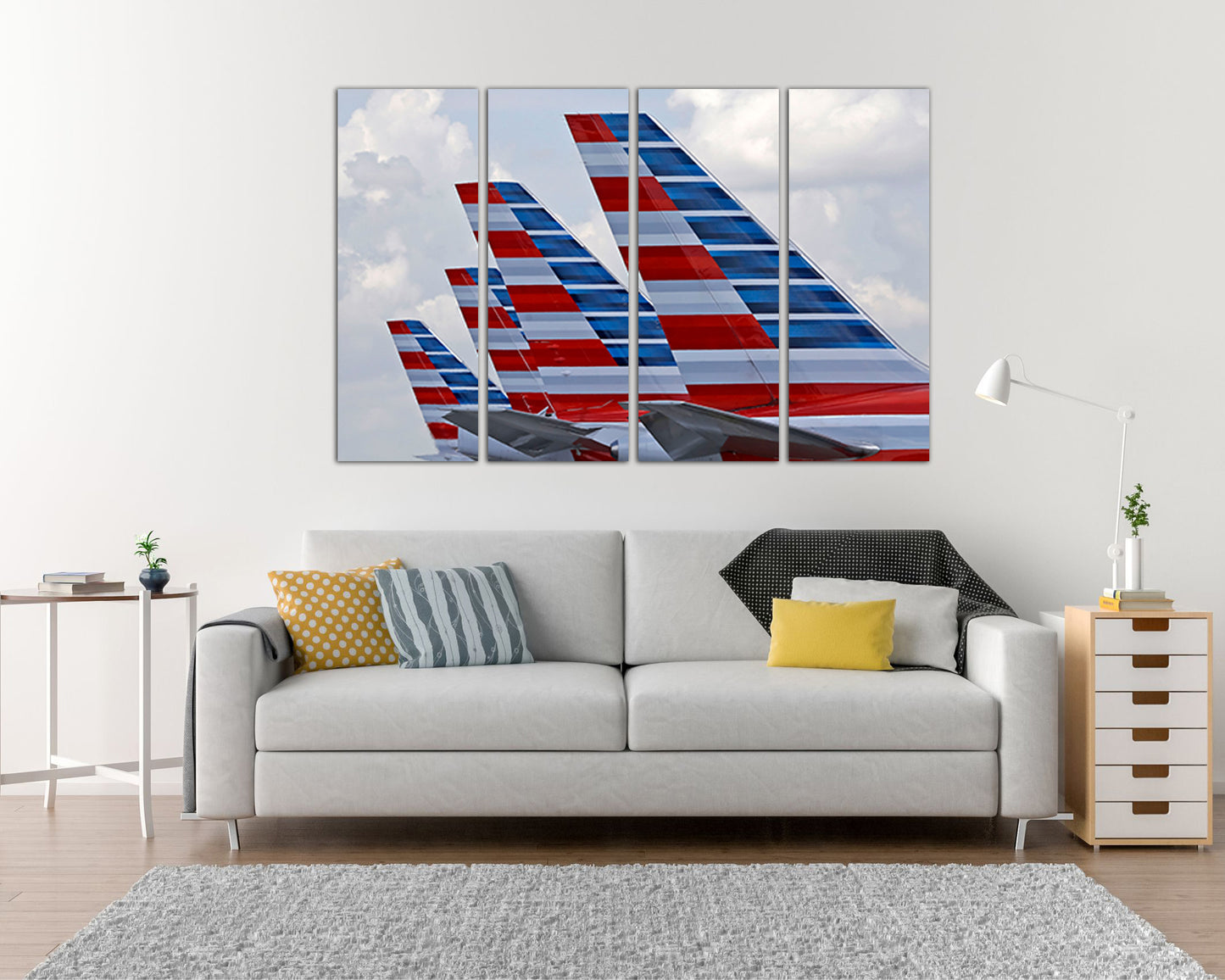 Aircraft canvas Mechanism decor Airplane wall art Engine print