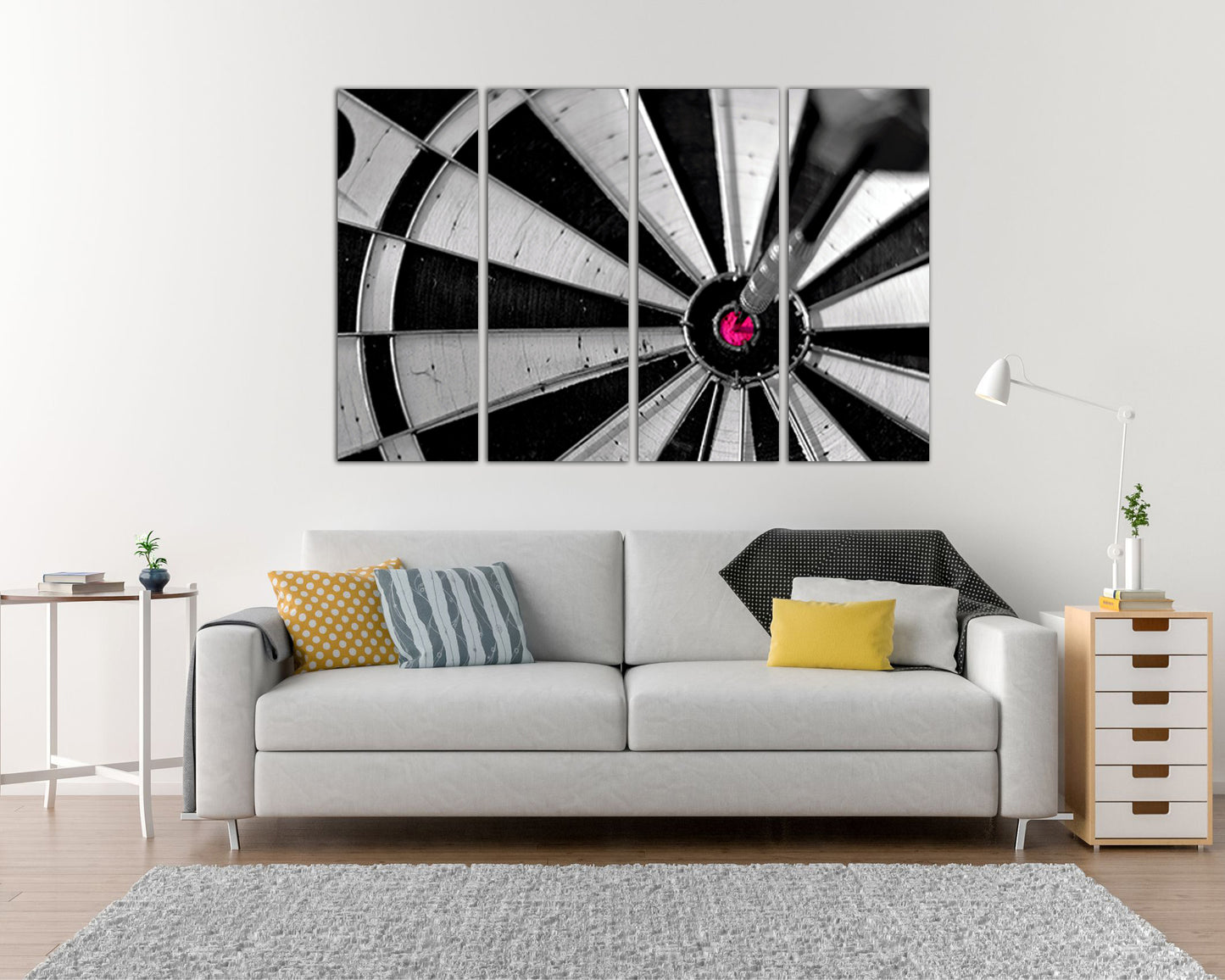 Darts canvas art Games wall print ready to hang
