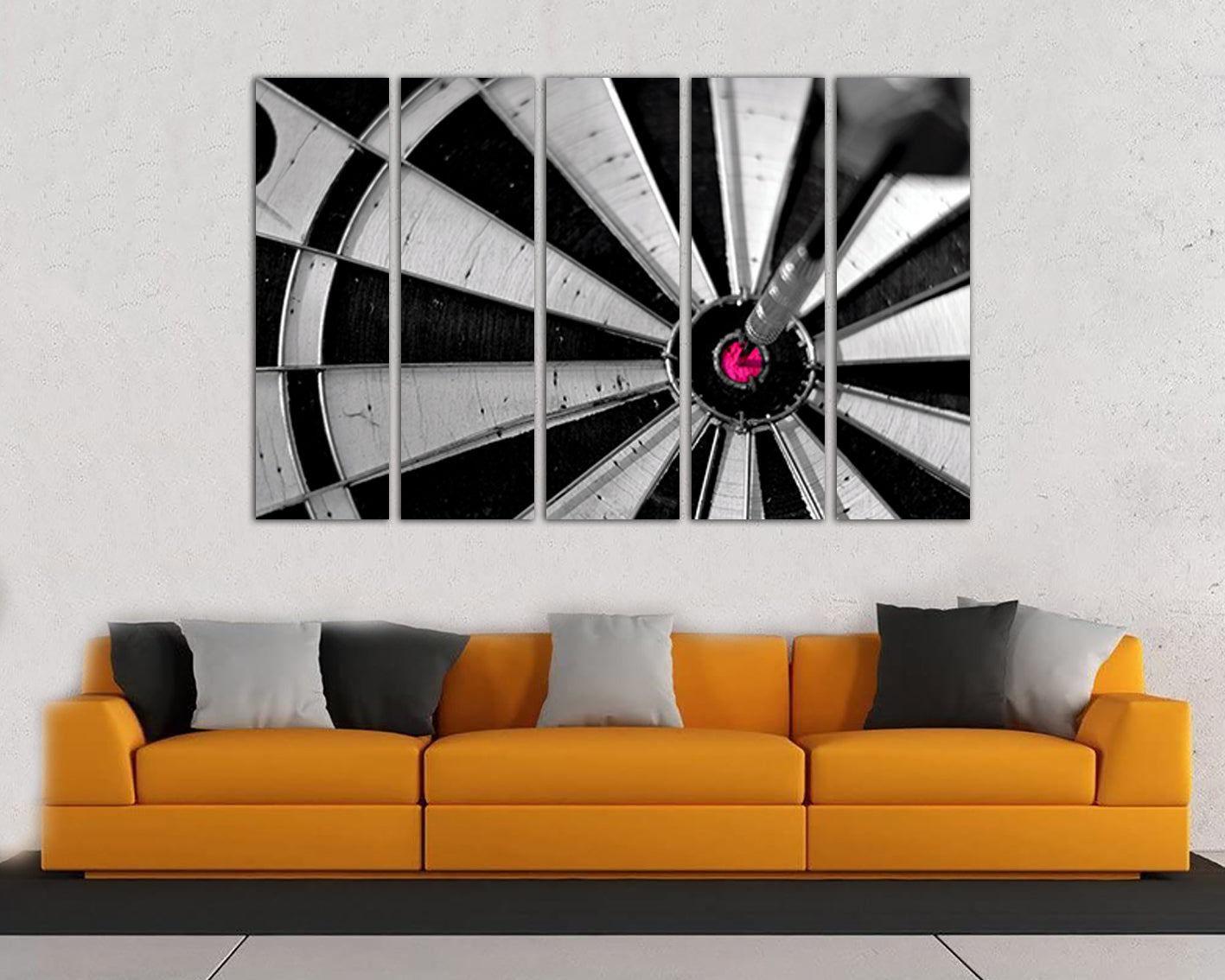 Darts canvas art Games wall print ready to hang