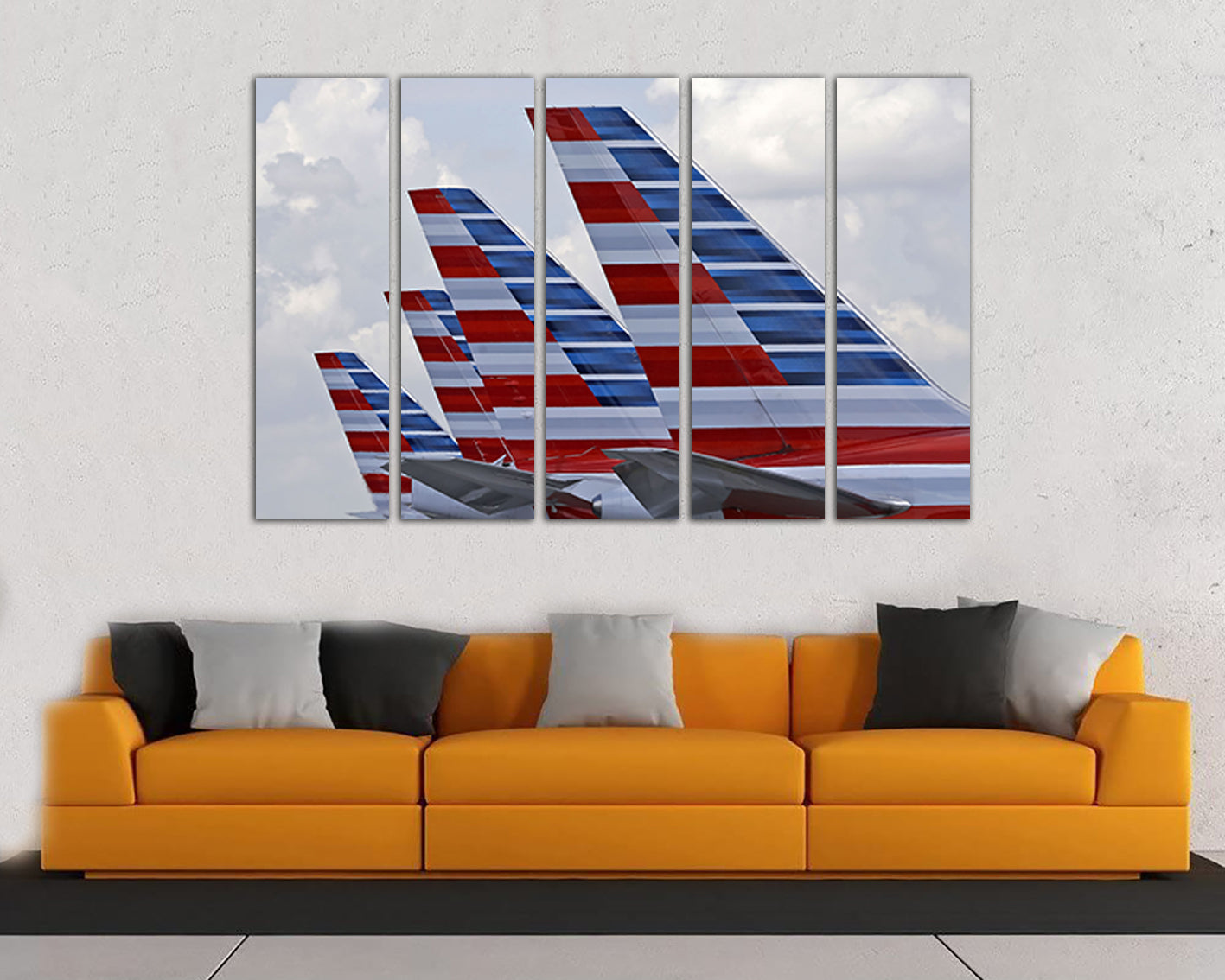 Aircraft canvas Mechanism decor Airplane wall art Engine print