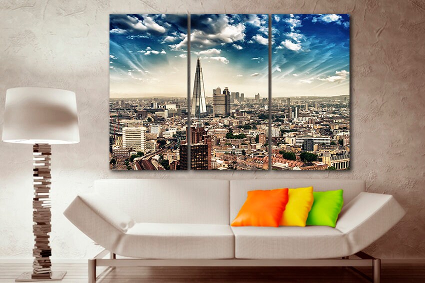 London city art canvas travel wall decor