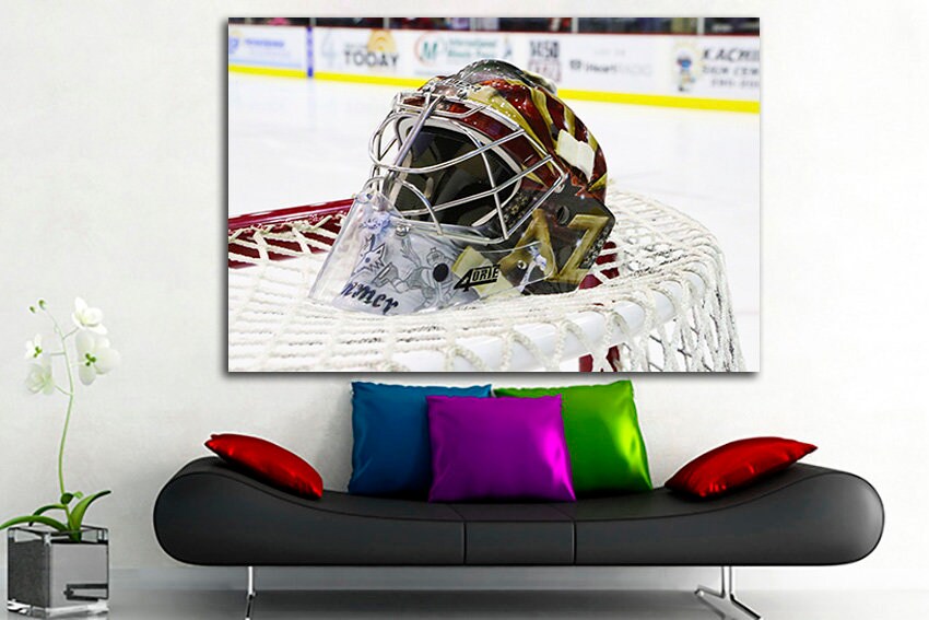 Hockey wall art Winter sports print on canvas ready to hang