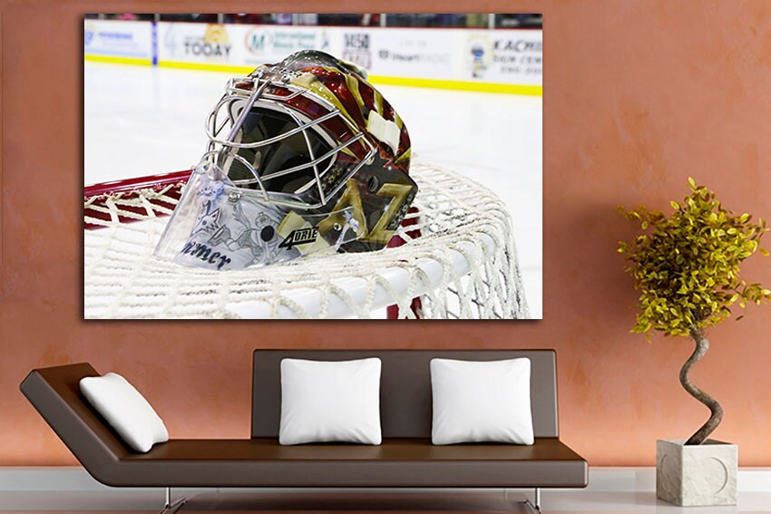 Hockey wall art Winter sports print on canvas ready to hang