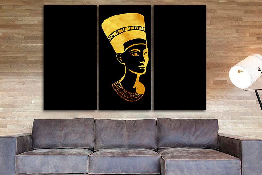 Pharaoh art works Egypt canvas Africa wall décor Ethnic gift Egyptian photo Pyramid King of egypt