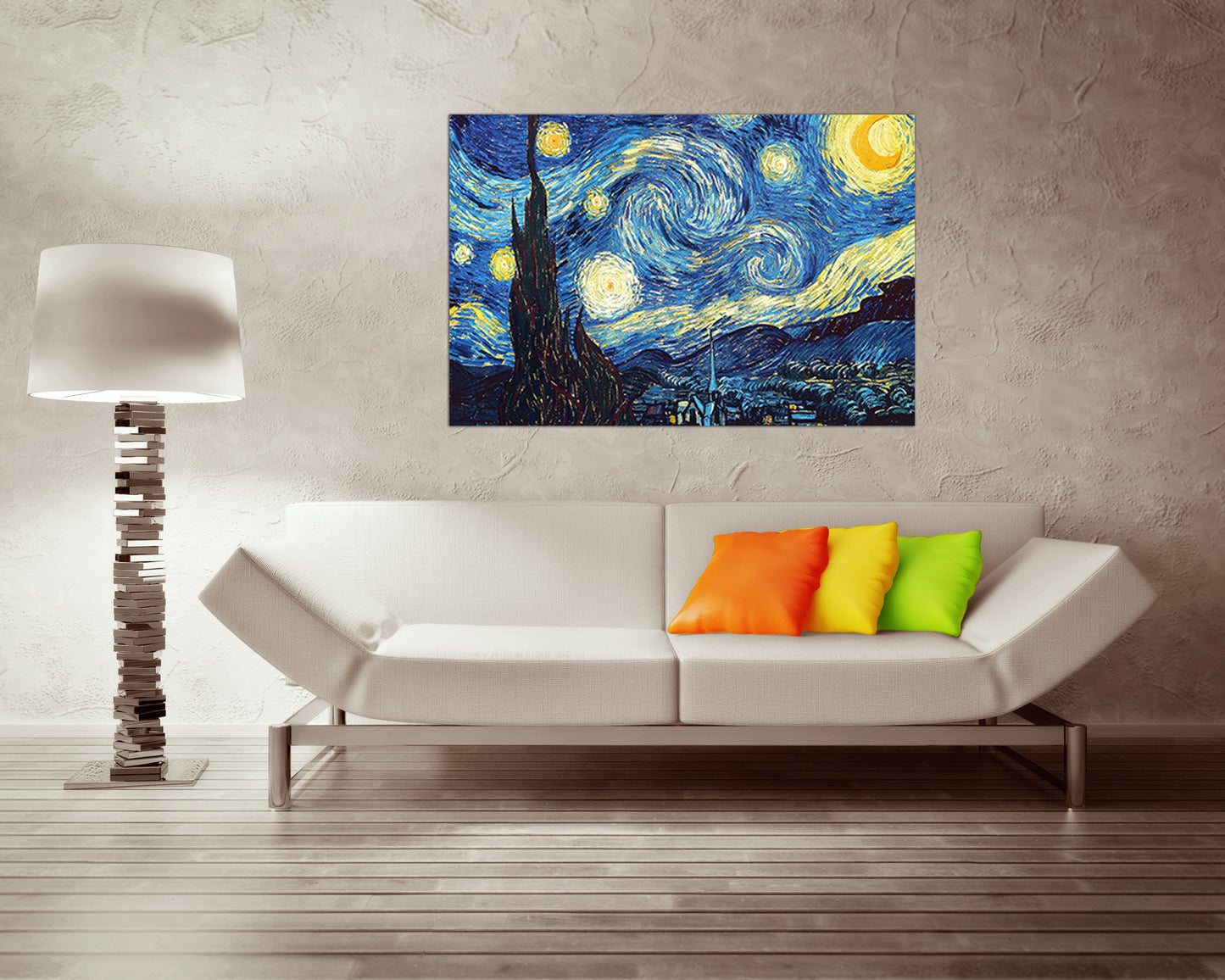 Starry night Van Gogh canvas art works Van gogh wall decor