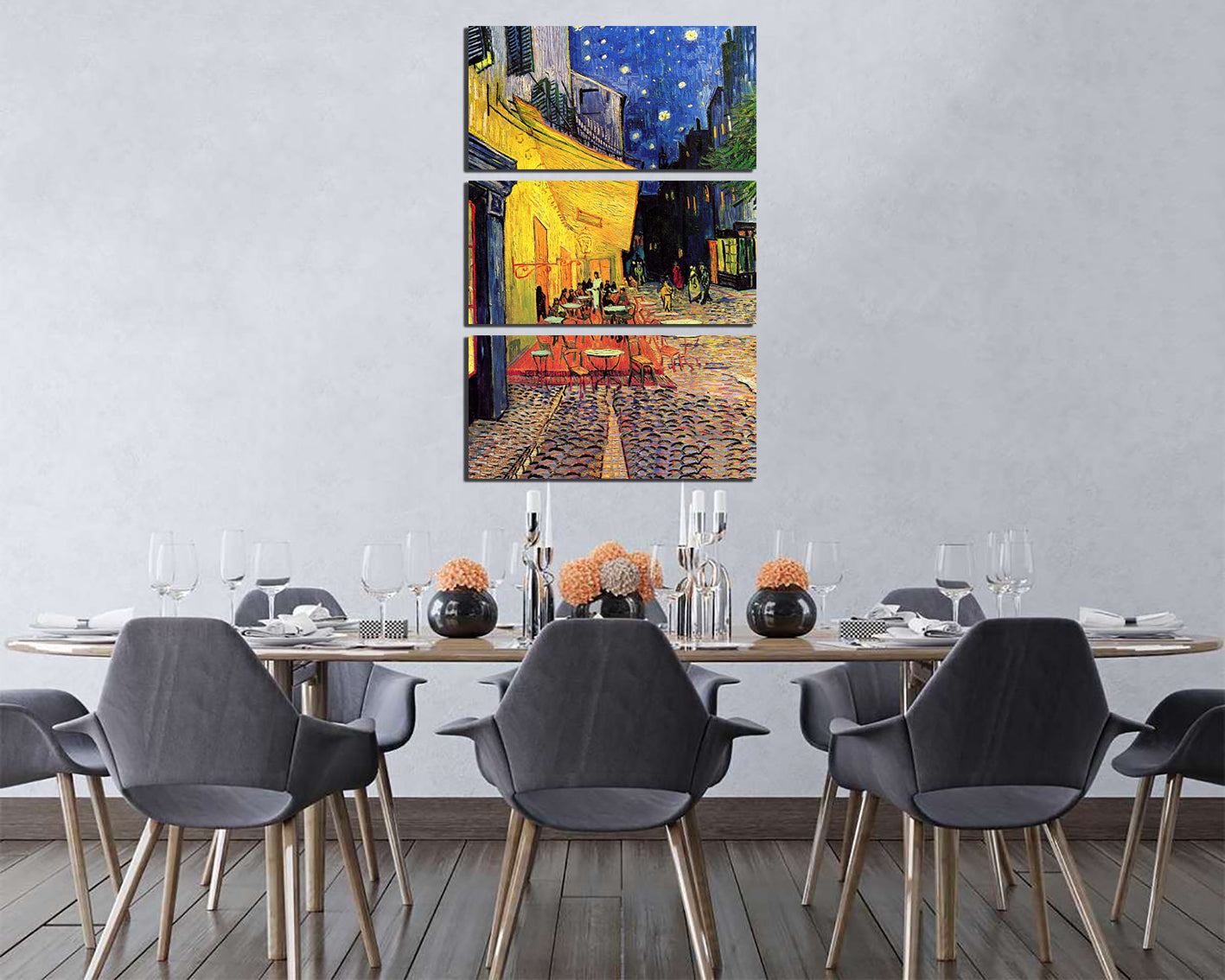 Night terrace Van gogh canvas Café art works ready to hang