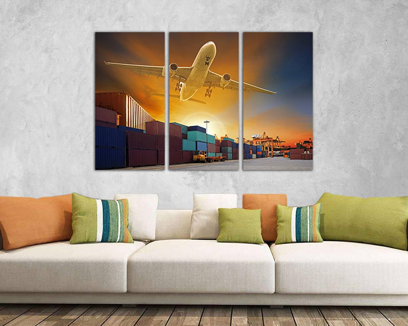 Plane canvas Aircraft wall décor Mechanism print Airplane photo Aviation photo