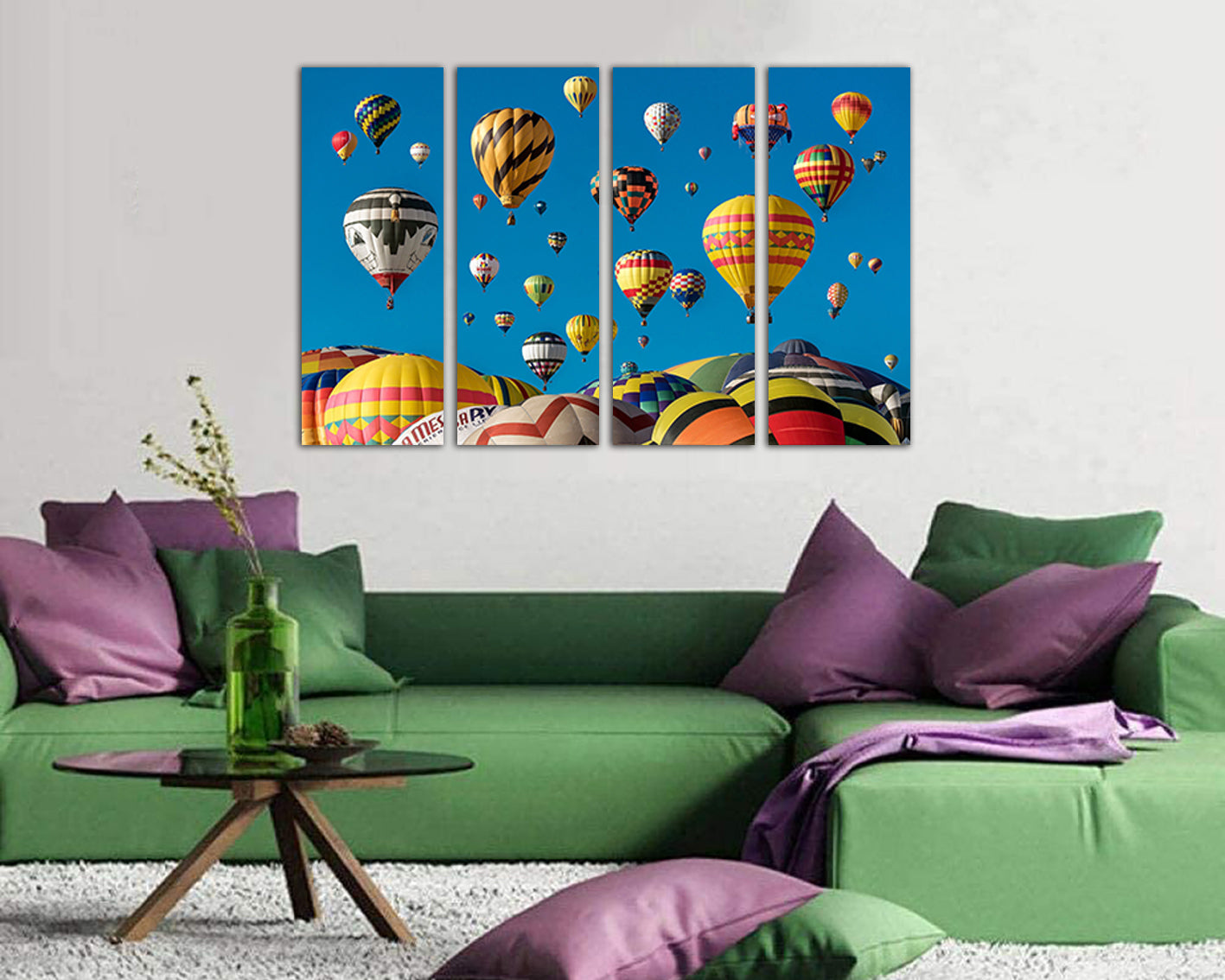 Wall art canvas Balloon print on canvas Mechanism gift
