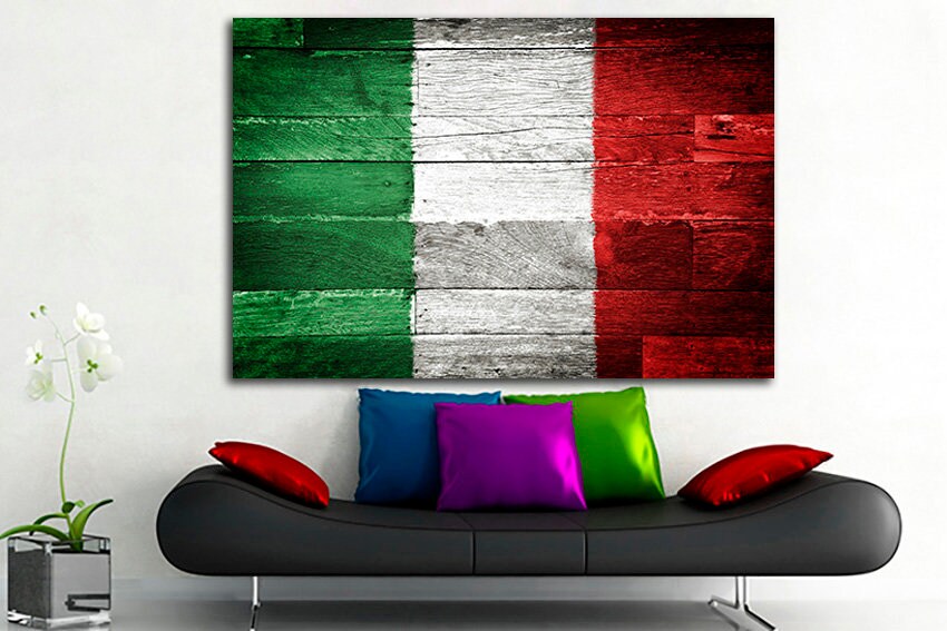 Italy flag Print art Italy flag canvas Flag Italy print Flag Italy canvas Flag Italy art Flag photo Flag print Flag poster Print on canvas