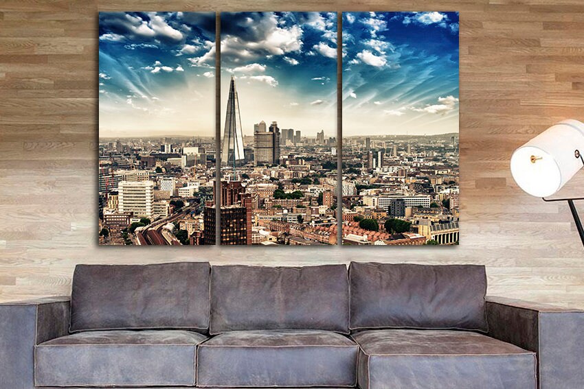 London city art canvas travel wall decor