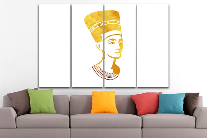 Pharaoh prints Egypt canvas Africa wall décor Ethnic gift Egyptian photo Ancient art works