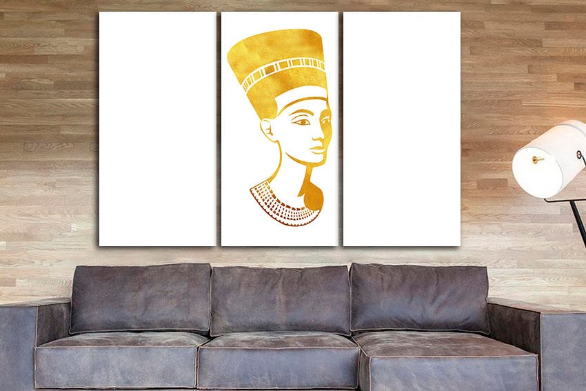 Pharaoh prints Egypt canvas Africa wall décor Ethnic gift Egyptian photo Ancient art works