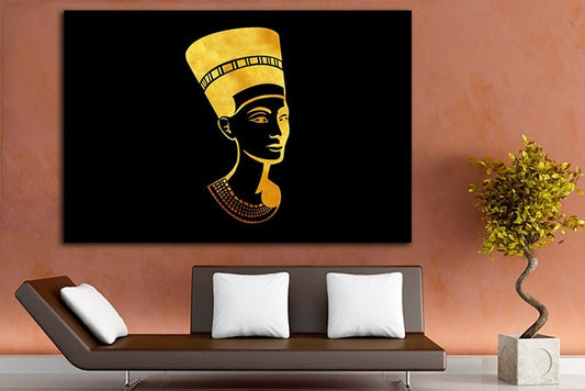 Pharaoh art works Egypt canvas Africa wall décor Ethnic gift Egyptian photo Pyramid King of egypt